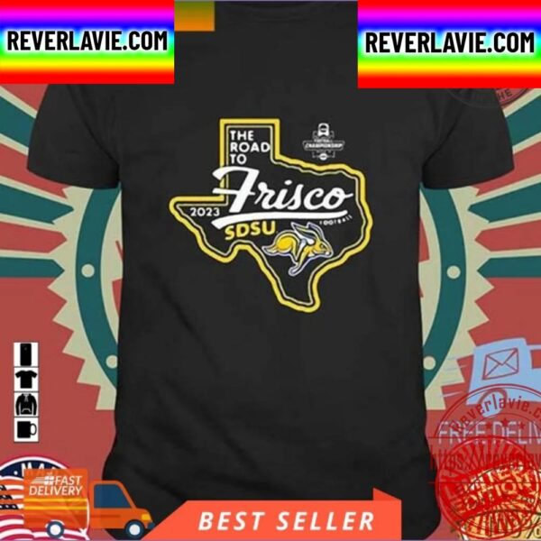 SDSU Jackrabbits The Road To Frisco 2023 Unisex T-Shirt