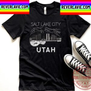 Salt Lake City Souvenir Utah Music Guitar Unisex T-Shirt