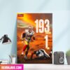 San Francisco 49ers 9-1 Points 1K Rushing Yards 10 Plus Touchdowns Home Decor Canvas-Poster