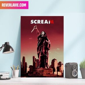 Scream VI – Ghostface is Trending Home Decorations Canvas-Poster