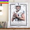 Sheridan Jones Lets Run It Back With Clemson Tigers Football Home Decor Poster Canvas