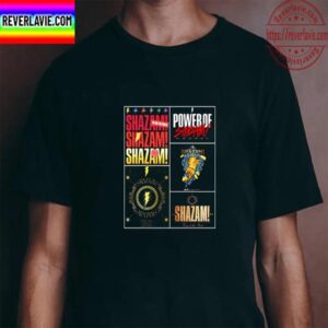 Shazam Fury Of The Gods Promo Art Unisex T-shirt