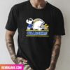 Snoopy x Woodstock Los Angeles Chargers Style T-Shirt
