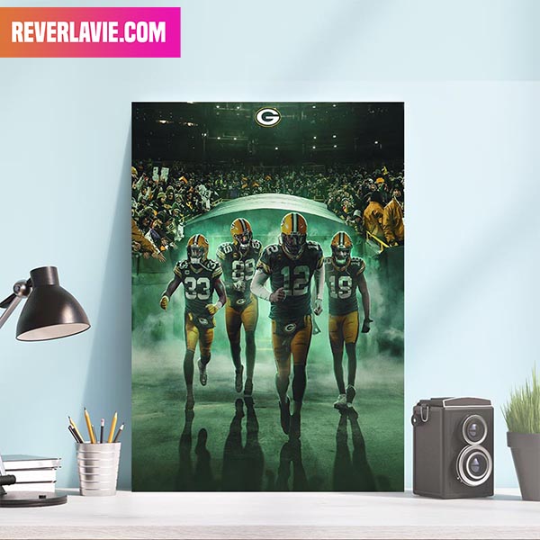 Sunday Night Football Green Day Packers Playoffs On The Line At Lambeau Home Decorations Canvas-Poster Sunday Night Football Green Day Packers Playoffs On The Line At Lambeau Home Decorations Canvas-Poster