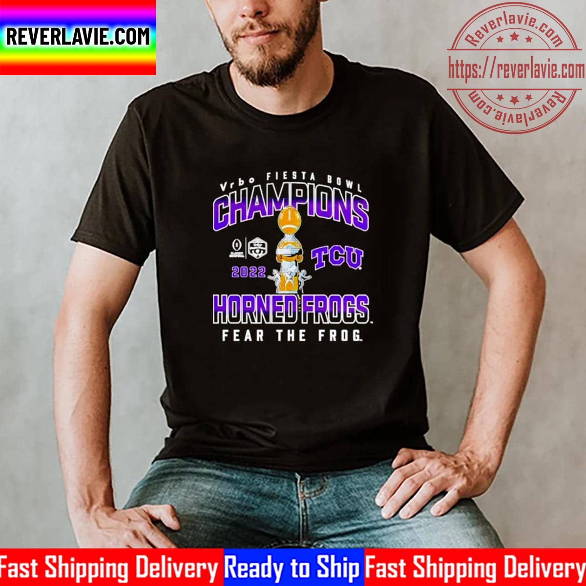 TCU Horned Frogs Football Playoff 2022 Fiesta Bowl Champions Hometown Celebration Unisex T-Shirt TCU Horned Frogs Football Playoff 2022 Fiesta Bowl Champions Hometown Celebration Unisex T-Shirt