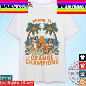Tennessee Volunteers 2022 Orange Champions Miami FL Unisex T-Shirt