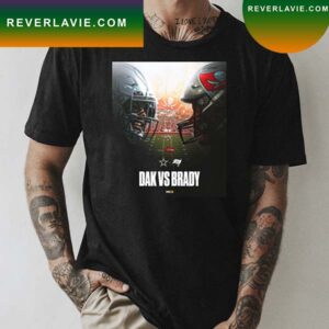The Dallas Cowboys And Tampa Bay Buccaneers At Super Bowl LVII Wild Card Playoff Game in 2023 T-shirt