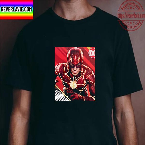 The Flash 2023 Suit Official Promo Art Unisex T-shirt The Flash 2023 Suit Official Promo Art Unisex T-shirt