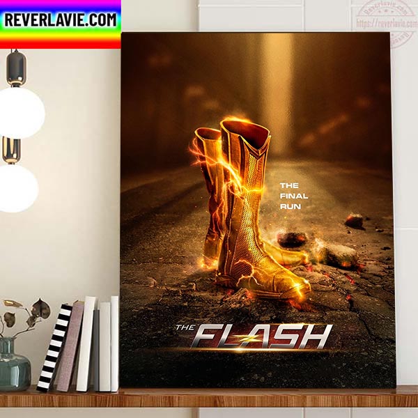 The Flash Final Season Official Poster Home Decor Poster Canvas The Flash Final Season Official Poster Home Decor Poster Canvas