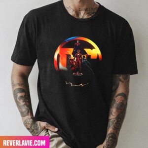 The Flash Movie x Ezra Miller x Michael Keaton x Sasha Calle – Flash x Batman x Supergirl DC Comics Fashion T-Shirt