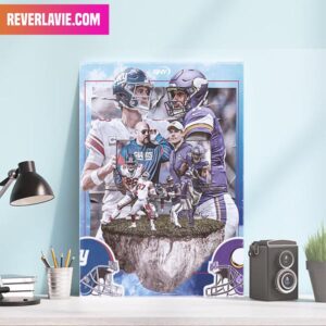 The New York Giants Are Headed Back To Minneapolis For Wild Card Weekend Home Decorations Canvas-Poster