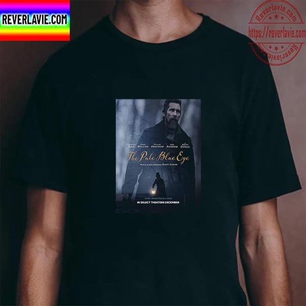 The Pale Blue Eye Official Poster Movie Unisex T-Shirt The Pale Blue Eye Official Poster Movie Unisex T-Shirt