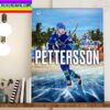 The Vancouver Canucks Elias Pettersson In The 2023 NHL All Star Game In South Florida Home Decor Poster Canvas