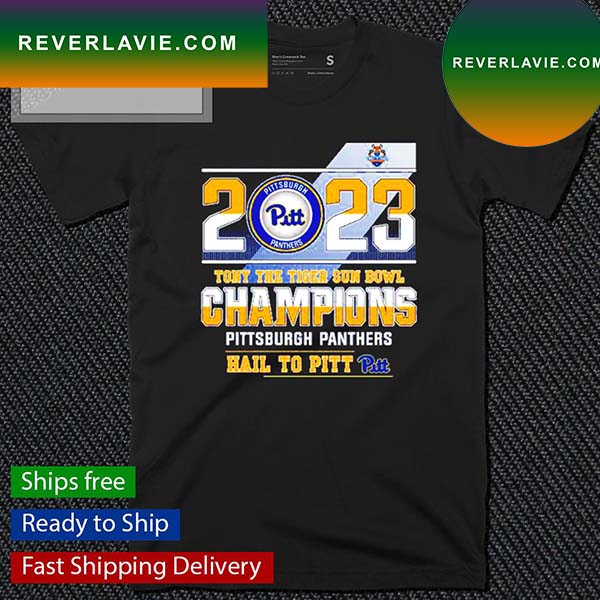 Tony The Tiger Sun Bowl Champions Pittsburgh Panthers 2023 T-Shirt Tony The Tiger Sun Bowl Champions Pittsburgh Panthers 2023 T-Shirt