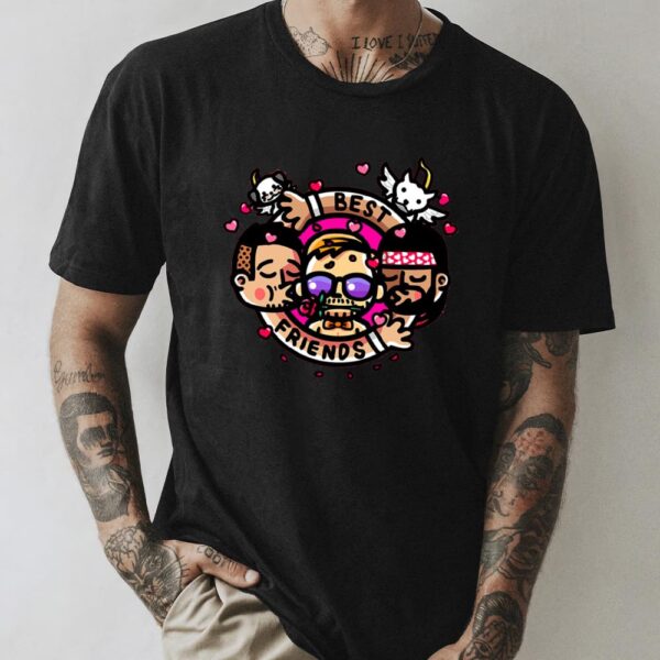 Top Rope AEW Tuesday Limited Edition Best Friends And Orange Cassidy – Valentine’s Day Style T-Shirt