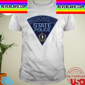 Triangle Logo Massachusetts State Police Emblem Unisex T-Shirt