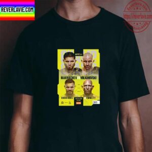 UFC 284 Official Poster Unisex T-Shirt