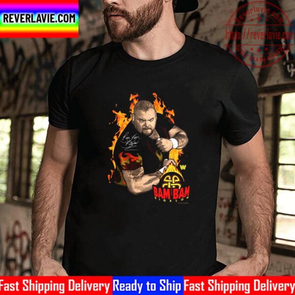 WWE Bam Bam Bigelow Old School Unisex T-Shirt