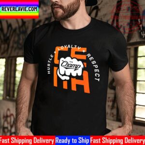 WWE Hustle Loyalty Respect John Cena The Champ Unisex T-Shirt