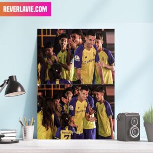 When You Meet A GOAT – New Chapter Of Cristiano Ronaldo Canvas-Poster