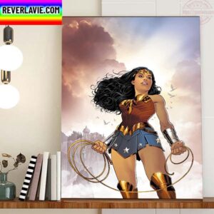Wonder Woman Fan Art Poster Movie Home Decor Poster Canvas