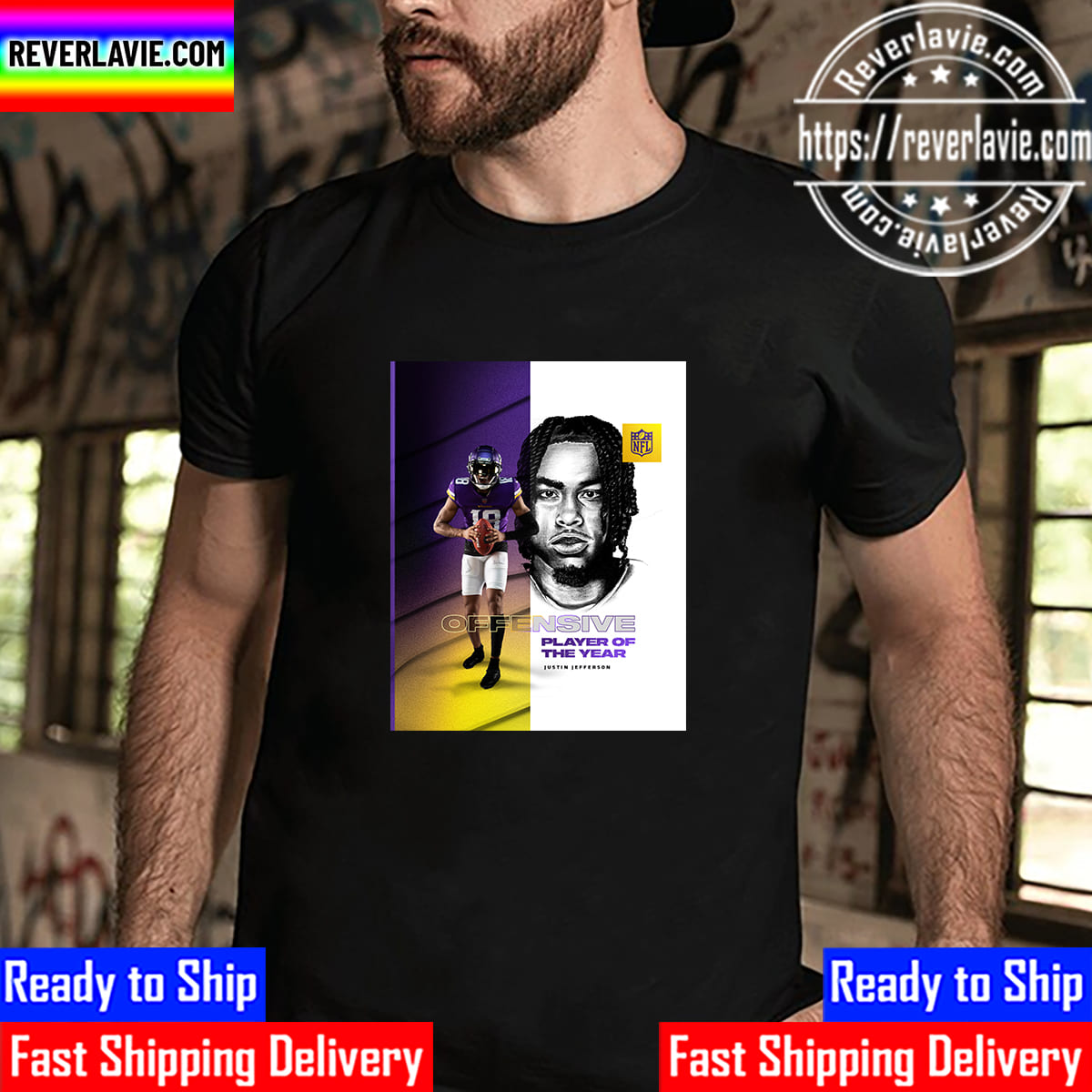 2022 AP NFL Offensive Player Of The Year Is Justin Jefferson Of Minnesota Vikings Unisex T-Shirt 2022 AP NFL Offensive Player Of The Year Is Justin Jefferson Of Minnesota Vikings Unisex T-Shirt