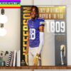 2022 AP NFL Offensive Rookie Of The Year Is Garrett Wilson New York Jets Home Decor Poster Canvas