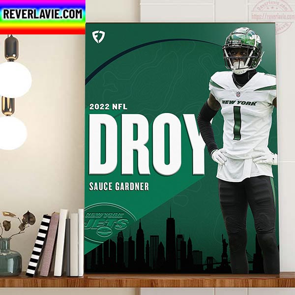 2022 Defensive Rookie Of The Year Is Sauce Gardner Home Decor Poster Canvas 2022 Defensive Rookie Of The Year Is Sauce Gardner Home Decor Poster Canvas