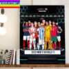 2022 FIFA FIFPRO Womens World 11 Art Home Decor Poster Canvas