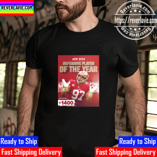 2022 NFL Defensive Player Of The Year Winner Is Nick Bosa Unisex T-Shirt