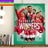 2023 Carabao Cup Winners Are The Manchester United Home Decor Poster Canvas
