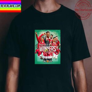 2023 Carabao Cup Winners Are The Manchester United Unisex T-Shirt