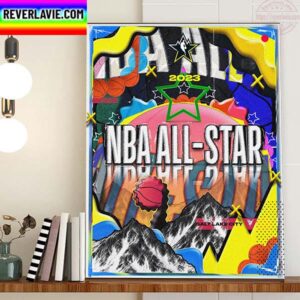 2023 NBA All Star In Salt Lake City Utah Home Decor Poster Canvas