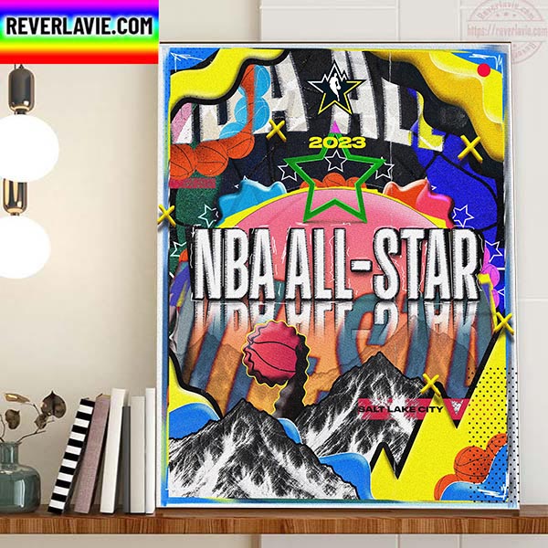 2023 NBA All Star In Salt Lake City Utah Home Decor Poster Canvas 2023 NBA All Star In Salt Lake City Utah Home Decor Poster Canvas