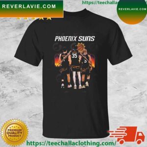 2023 Phoenix Suns Devin Booker Kevin Durant Chris Paul Signatures T-shirt