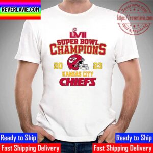 2023 Super Bowl LVII Are Kansas City Chiefs Champions Unisex T-Shirt