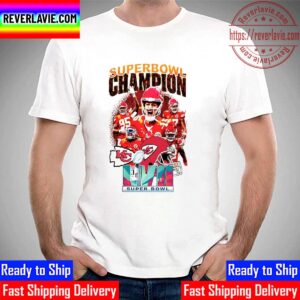2023 Super Bowl LVII Champions Are Kansas City Chiefs Champions Unisex T-Shirt