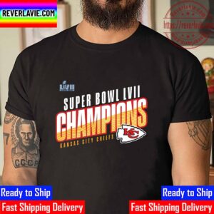 2023 Super Bowl LVII Champions Are Kansas City Chiefs Unisex T-Shirt