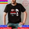 Mickey Mouse x Philadelphia Eagles Are 2023 Super Bowl LVII Champions Unisex T-Shirt