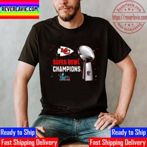 2023 Super Bowl LVII Champions Are Kansas City Chiefs Unisex T-Shirt