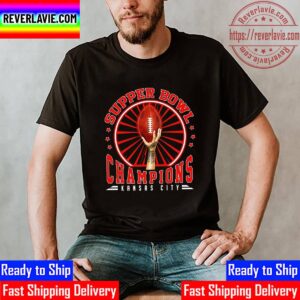 2023 Super Bowl LVII Champions Are Kansas City Chiefs x Rihanna Unisex T-Shirt