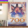 700 Club Goals For Lionel Messi Home Decor Poster Canvas