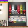 All Of Cristiano Ronaldo 62 Career Hat Tricks Home Decor Poster Canvas