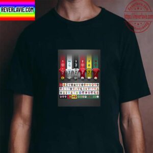 All Of Cristiano Ronaldo 62 Career Hat Tricks Unisex T-Shirt