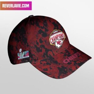 All Over Print Red And Black Champions Of Super Bowl LVII 2023 Winner Team Cap