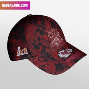 All Over Print Red And Black Kansas City Chiefs Champions Of Super Bowl LVII 2023 Hat