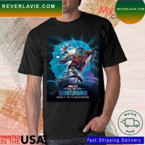 Ant Man And The Wasp Quantumania Of RealD 3D Artwork For Of Marvel Studios T-Shirt