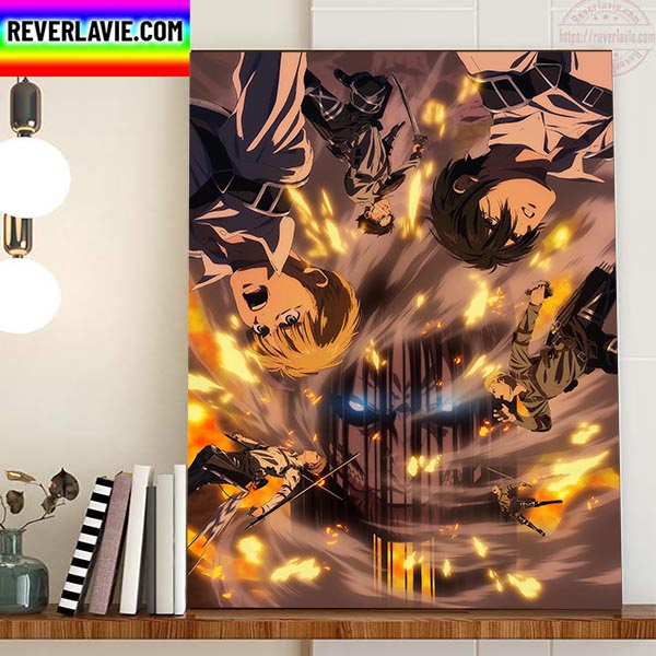 Attack On Titan Final Season Part 3 Home Decor Poster Canvas Attack On Titan Final Season Part 3 Home Decor Poster Canvas