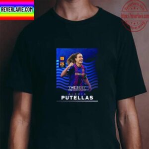 Back To Back Alexia Putellas Wins The Best FIFA Womens Player 2022 Unisex T-Shirt