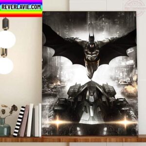 Batman Arkham Knight Official Poster Home Decor Poster Canvas